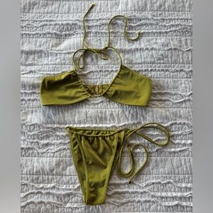 SOMMER SWIM XENA HALTER BIKIN TOP & NAOMI BOTTOMS